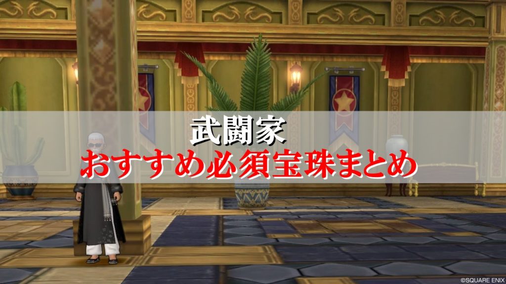 武闘家の宝珠 おすすめ必須を初心者向けに厳選 ドラクエ10攻略ブログ 初心者向け冒険マップ