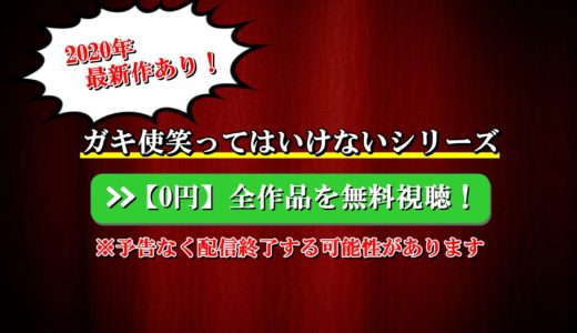 ガキ使2020見逃し配信